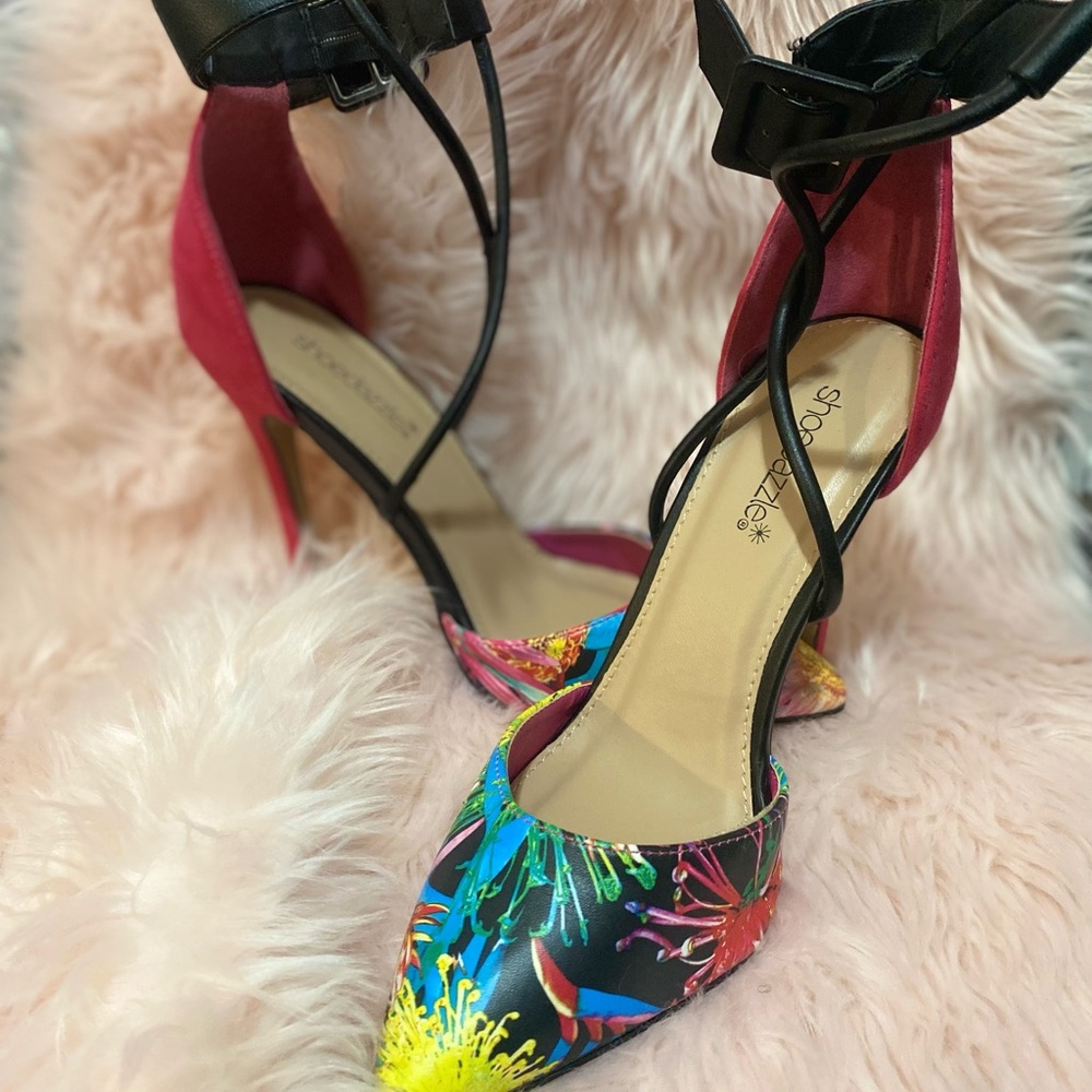 Pink shoes